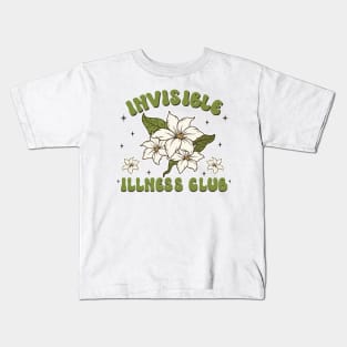 Invisible Illness club - hidden disability - Invisible Illness awareness Kids T-Shirt